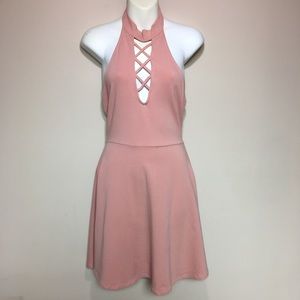Express extra small halter dress
